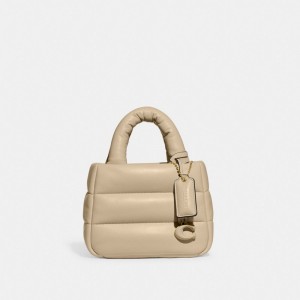 Coach Mini Pillow Tote Bag Bianche | COH865034