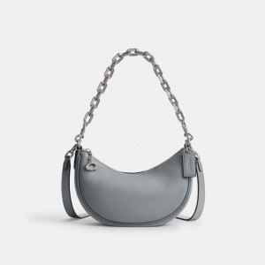 Coach Mira Shoulder Bag Argento Grigie Blu | COH864994