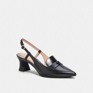 Coach Nikola Hybrid Slingback Nere | COH865742