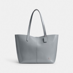 Coach North Tote Bag 32 Argento Grigie Blu | COH865095