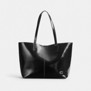 Coach North Tote Bag 32 Argento Nere | COH865050