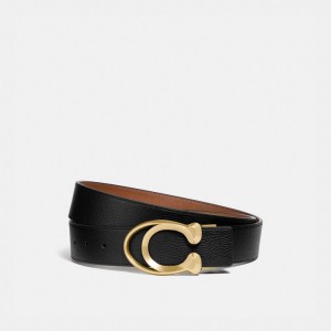 Coach Outline C Buckle Cut To Size Belt, 38 Mm Nere | COH866999