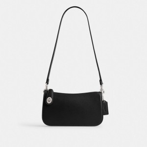 Coach Penn Shoulder Bag Argento Nere | COH864942