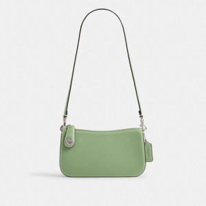 Coach Penn Shoulder Bag Argento | COH864771