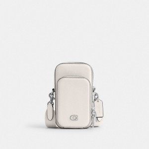Coach Phone Crossbody Bianche | COH866580