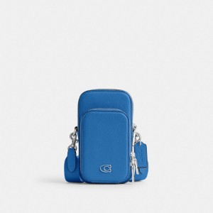 Coach Phone Crossbody Blu | COH866542