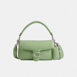 Coach Pillow Tabby Shoulder Bag 20 Argento | COH864981