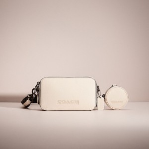Coach Restored Charter Slim Crossbody Bianche | COH866570