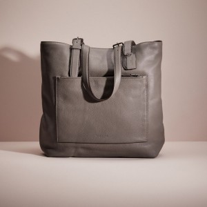 Coach Restored Metropolitan Soft Tote Grigie Grigie | COH866627