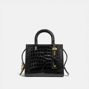 Coach Rogue Bag 25 In Alligator Nere | COH864864