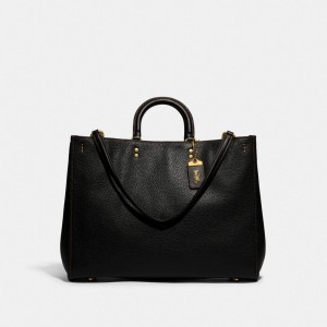 Coach Rogue Bag 39 In Regenerative Leather Nere | COH865161