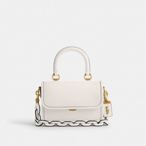 Coach Rogue Top Handle Bag Bianche | COH865168