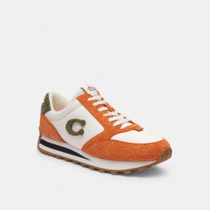 Coach Runner Sneaker Marroni Arancioni | COH866783