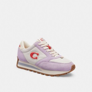 Coach Runner Sneaker Viola Colorate | COH865821