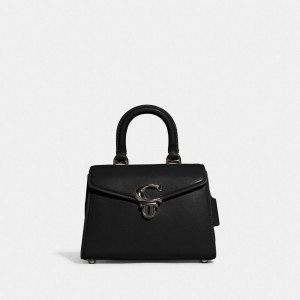 Coach Sammy Top Handle Bag 21 Blu Grigie Nere | COH865130
