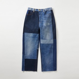 Coach Skater Jeans In Repurposed Denim Blu | COH866938