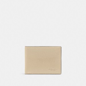 Coach Slim Billfold Wallet Bianche | COH866715
