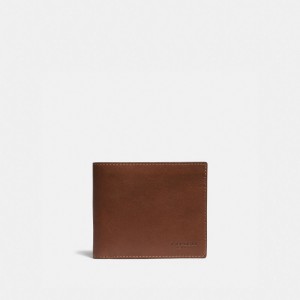 Coach Slim Billfold Wallet Marroni | COH866700