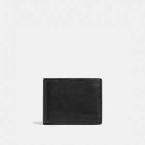 Coach Slim Billfold Wallet Nere | COH866713