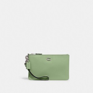 Coach Small Wristlet Argento | COH865626