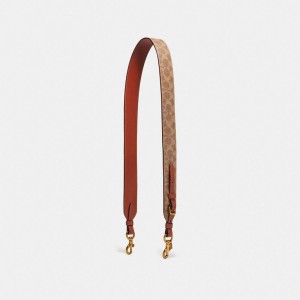 Coach Strap In Signature Canvas Rosse | COH866452
