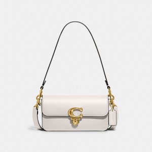 Coach Studio Baguette Bag Bianche | COH864735