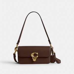 Coach Studio Baguette Bag Cioccolato | COH864726