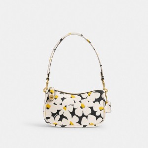 Coach Swinger Bag 20 With Floral Print Colorate | COH864964