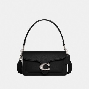 Coach Tabby Shoulder Bag 26 Argento Nere | COH864761