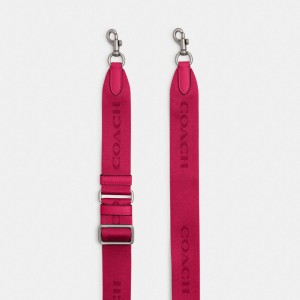 Coach Tonal Signature Webbing Strap Argento | COH866475