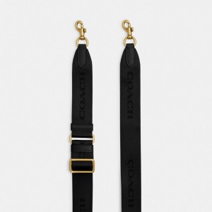 Coach Tonal Signature Webbing Strap Nere | COH866431