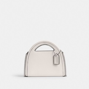 Coach Top Handle Card Case Argento | COH865236