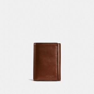 Coach Trifold Wallet Marroni | COH866692